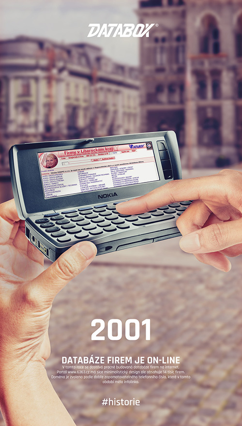 2001 - Databáze firem je on-line